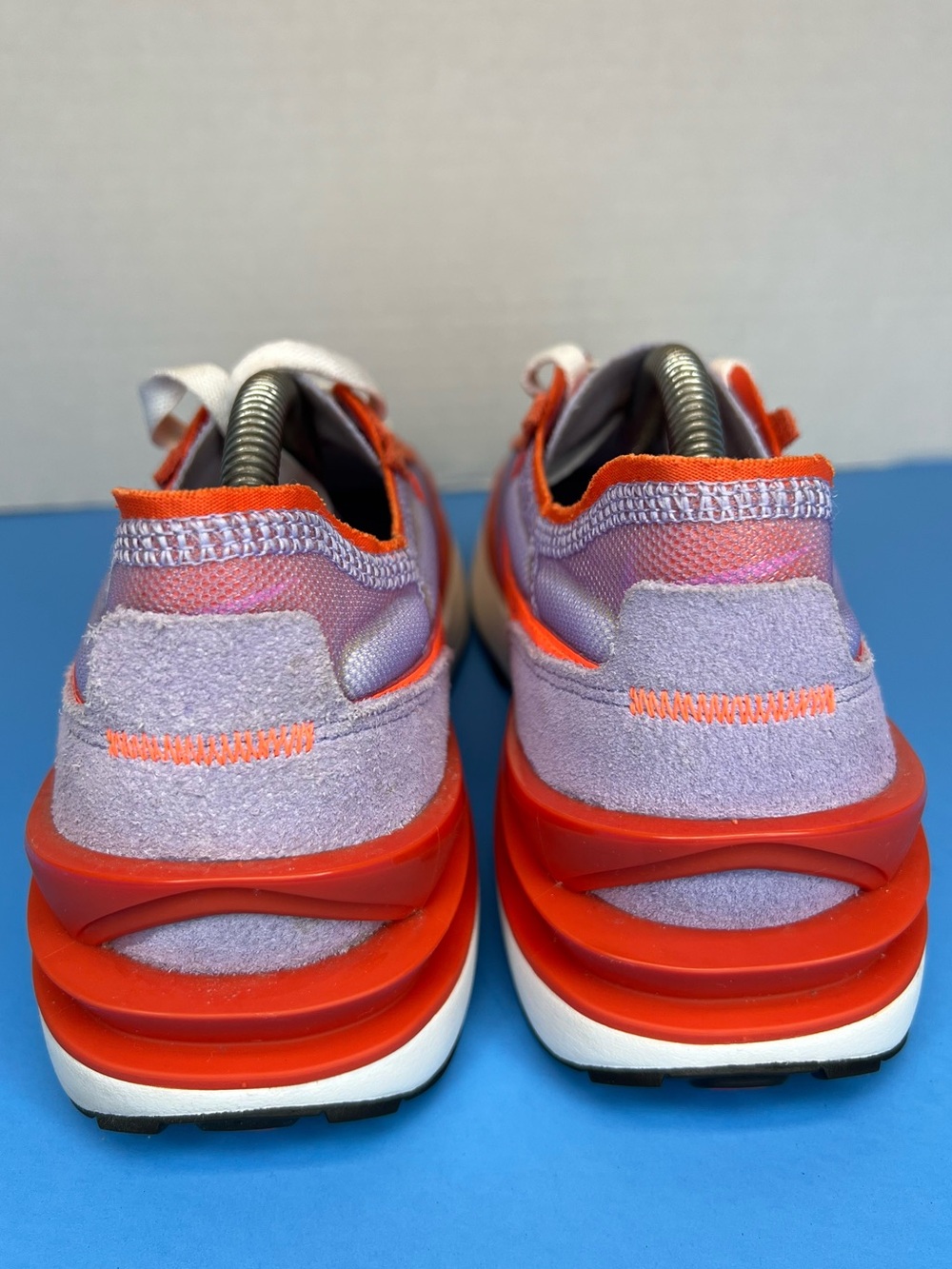 Women’s Nike Waffle One Team Orange Sz 10 NO INSOLES DC2533-800 Like New No Box - Picture 6 of 16